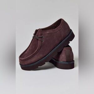 New Clarks x Urban Outfitters Y2K 90’s Men's Meare Walla Suede Shoes sz 11